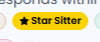 Star Sitter badge