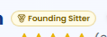 Founding Sitter badge