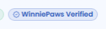 WinniePaws Verified badge